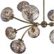 Merrick 12 Light 39 inch Vintage Brass Chandelier Ceiling Light