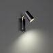 Stylus 10.5 inch Black Gold Reading Light Portable Light