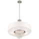 Carlisle 5 Light 22 inch Brushed Nickel Chandelier Ceiling Light
