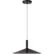Corrine LED 14 inch Matte Black Pendant Ceiling Light