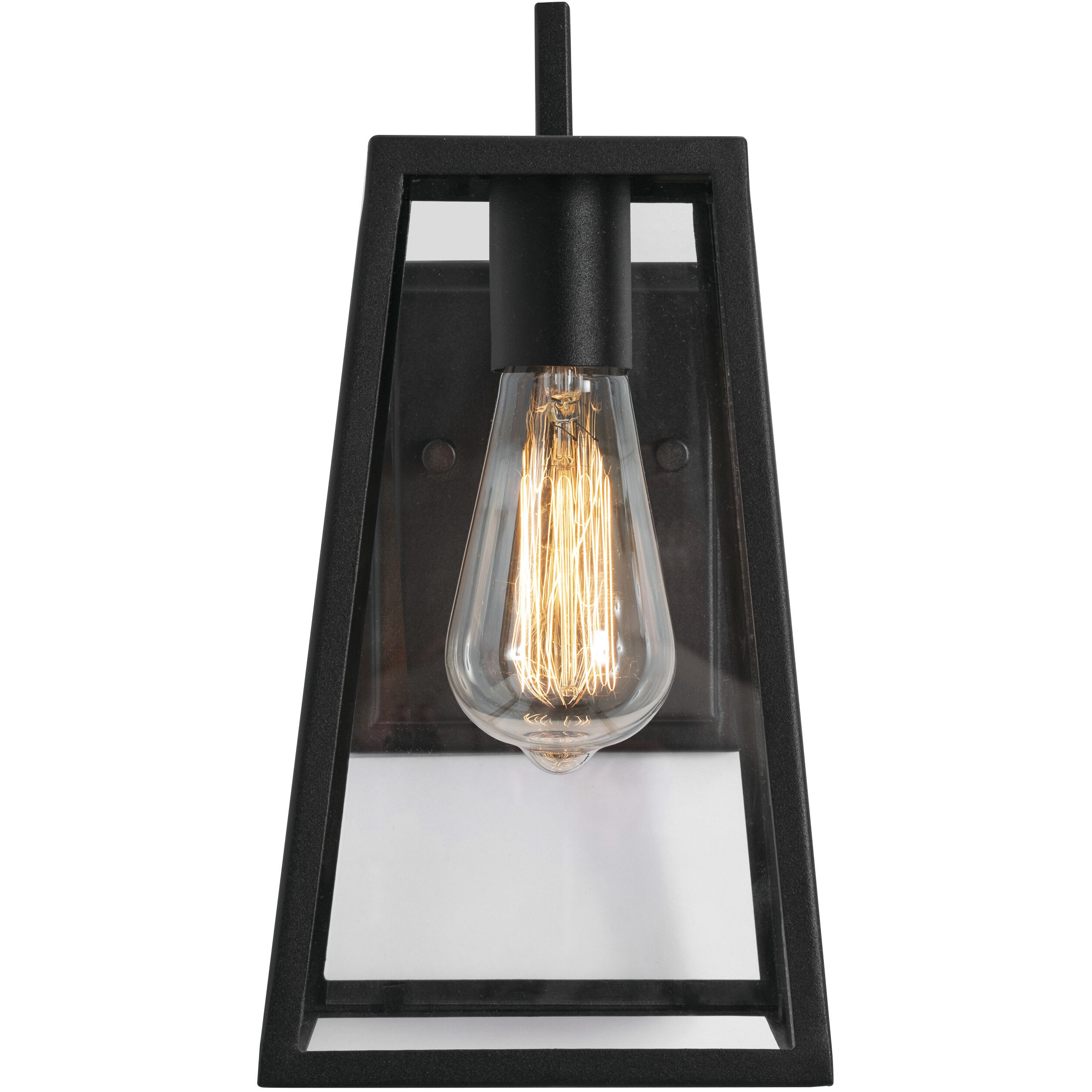 Joplin 1 Light 12 inch Black Outdoor Sconce