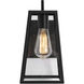 Joplin 1 Light 12 inch Black Outdoor Sconce