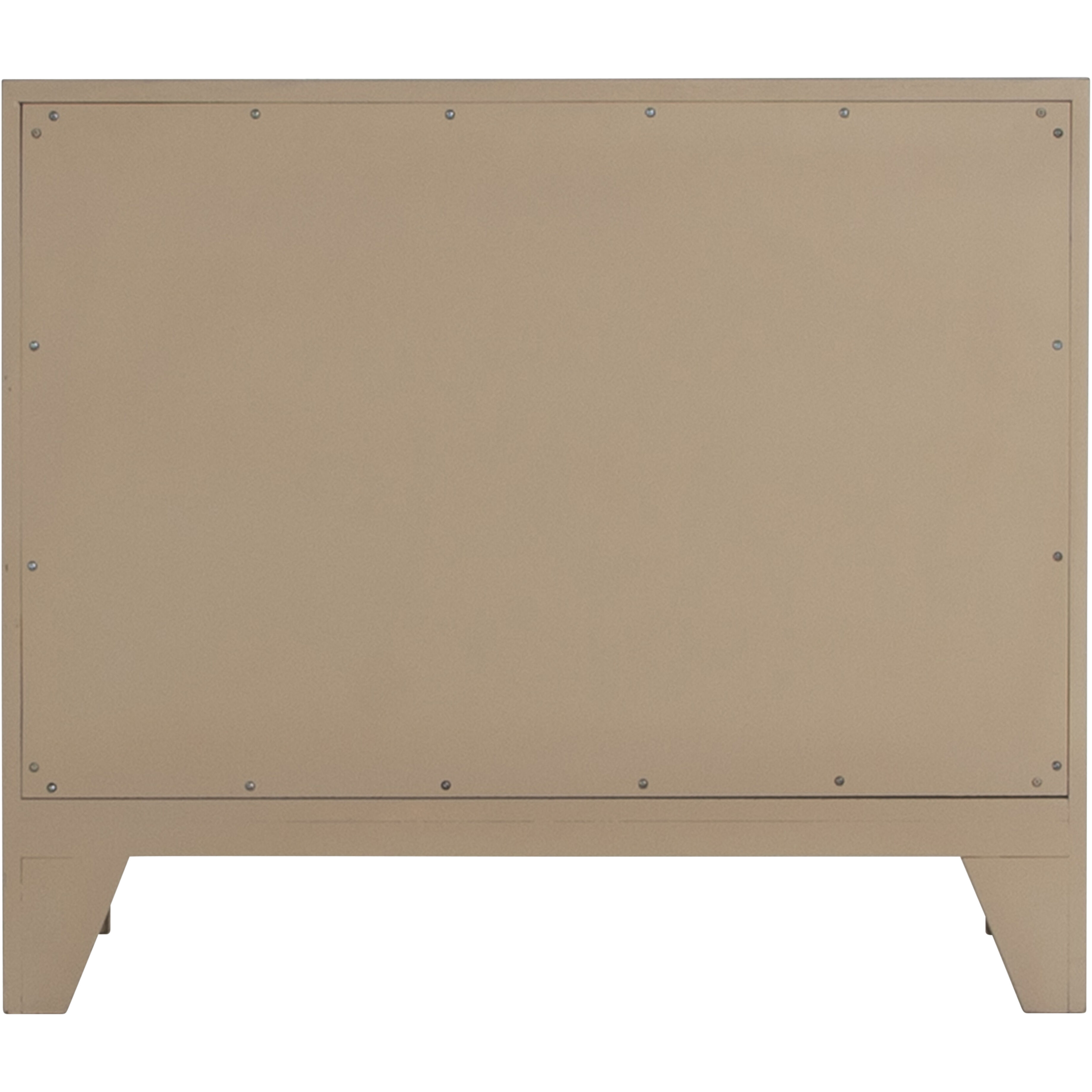 Princeton Blonde Natural / Brushed Bronze Chest