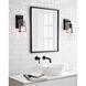 Adelaide 1 Light 5.38 inch Midnight Black Wall Bath Fixture Wall Light