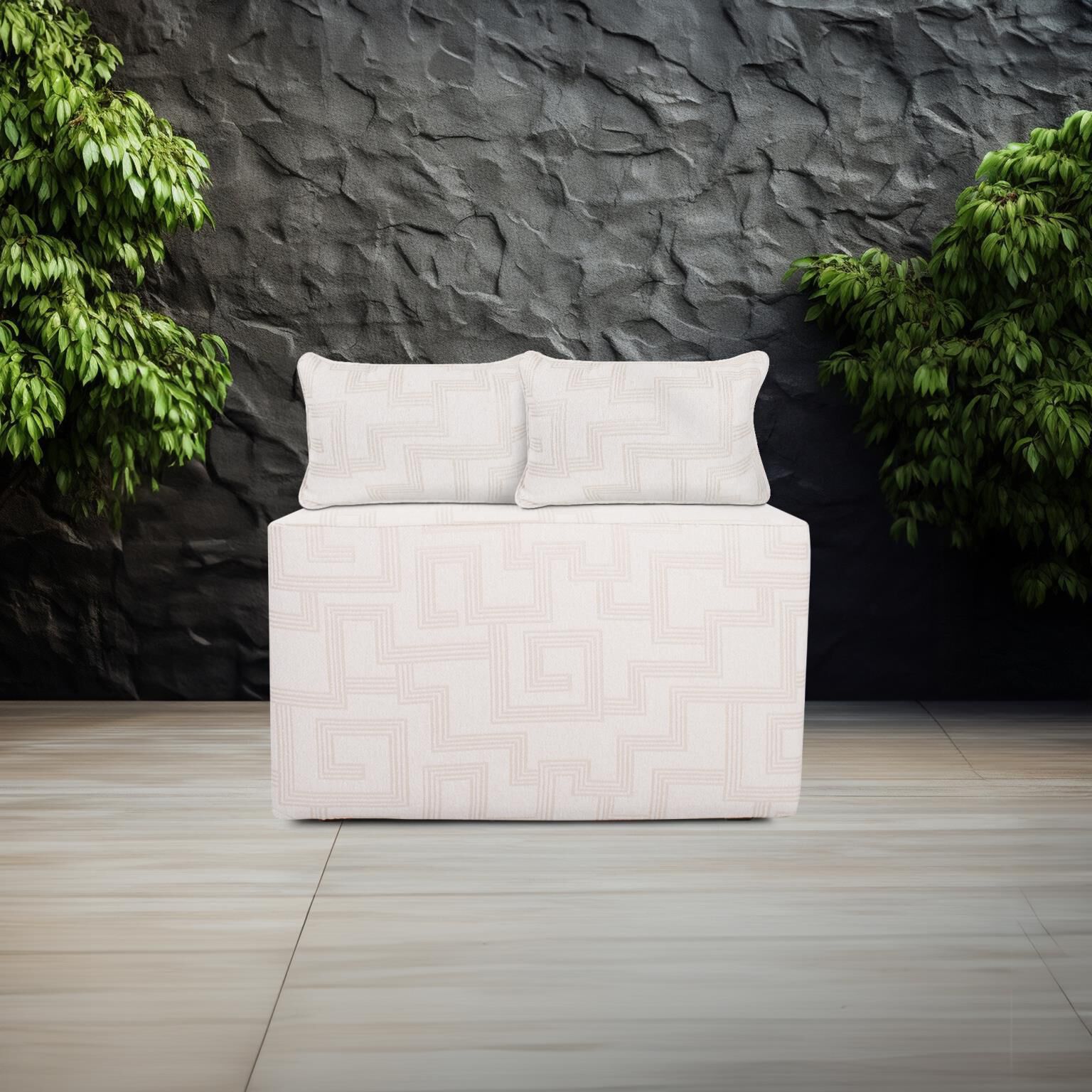 Syros Universal Natural Outdoor Bench