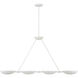 Undertas 4 Light 48 inch Piastra Plaster Island Light Ceiling Light
