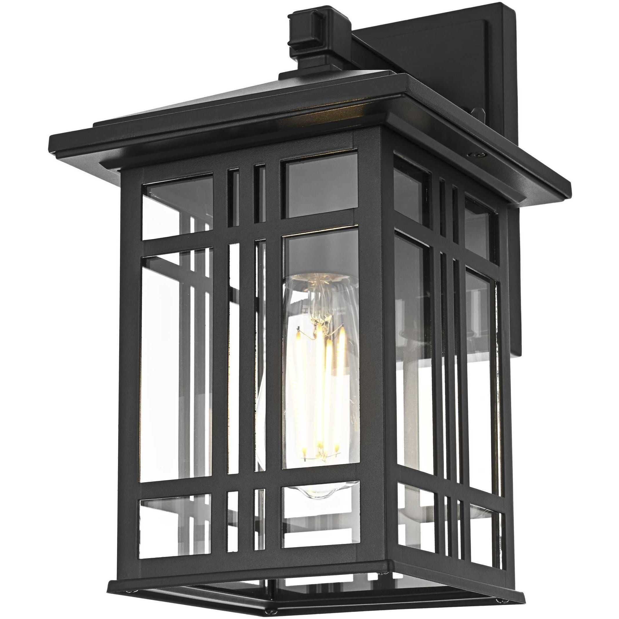 Harley 1 Light 13 inch Black Outdoor Wall Sconce