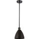 Ballston Dome LED 7.5 inch Oil Rubbed Bronze Pendant Ceiling Light