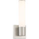 Vantage Wall Sconce And Bath Wall Light in Brushed Nickel