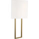 Pomfret Sconce Wall Light in Gold