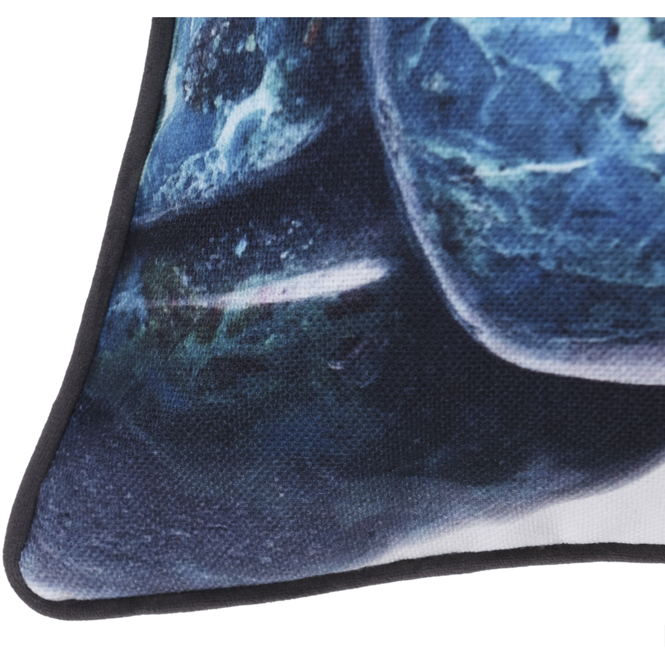 Pebble 24 X 24 inch Blue Pillow