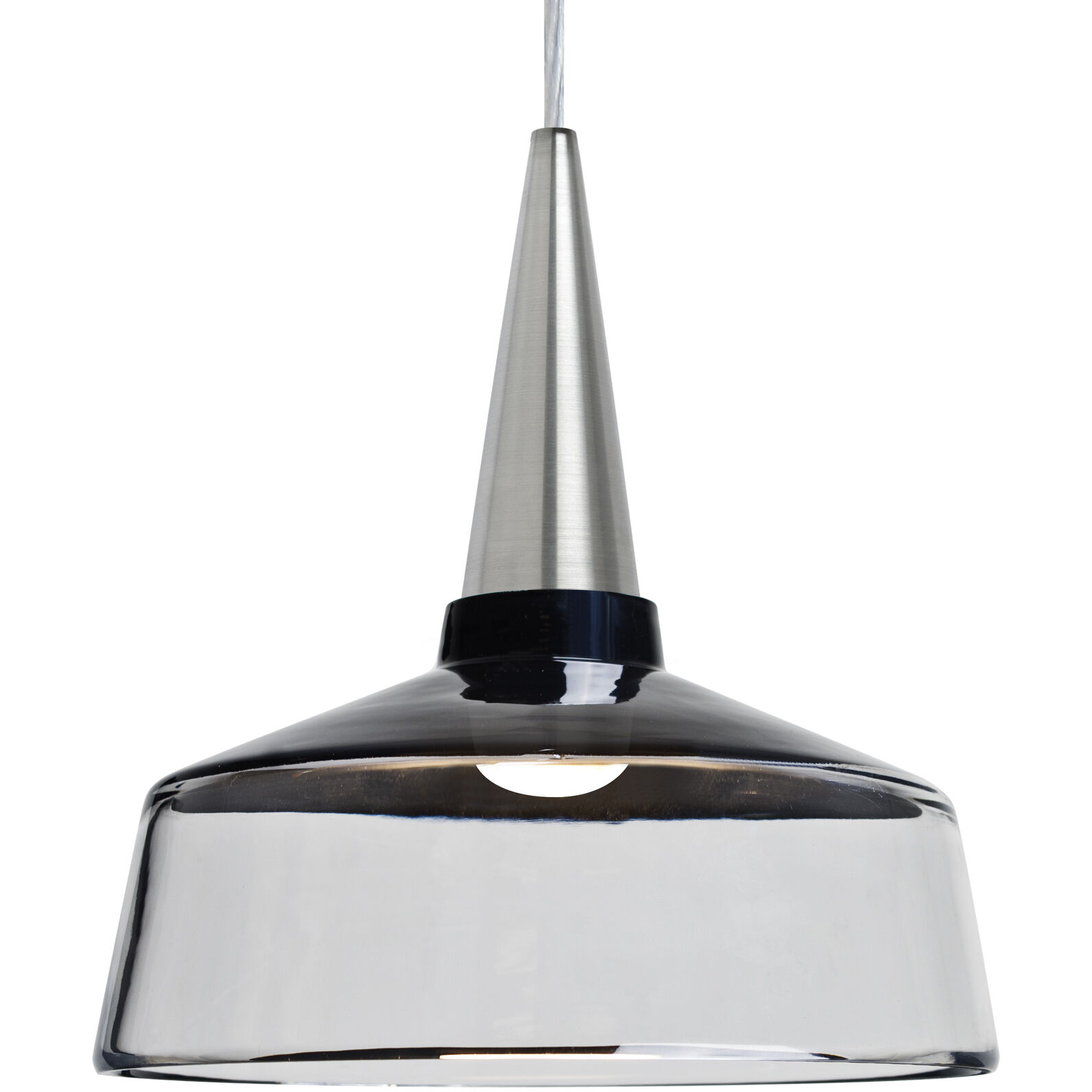 Baron 10 1 Light Satin Nickel Cord Pendant Ceiling Light
