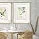 Petal Parade Green and Beige and Black and Yellow Framed Art, The Studio