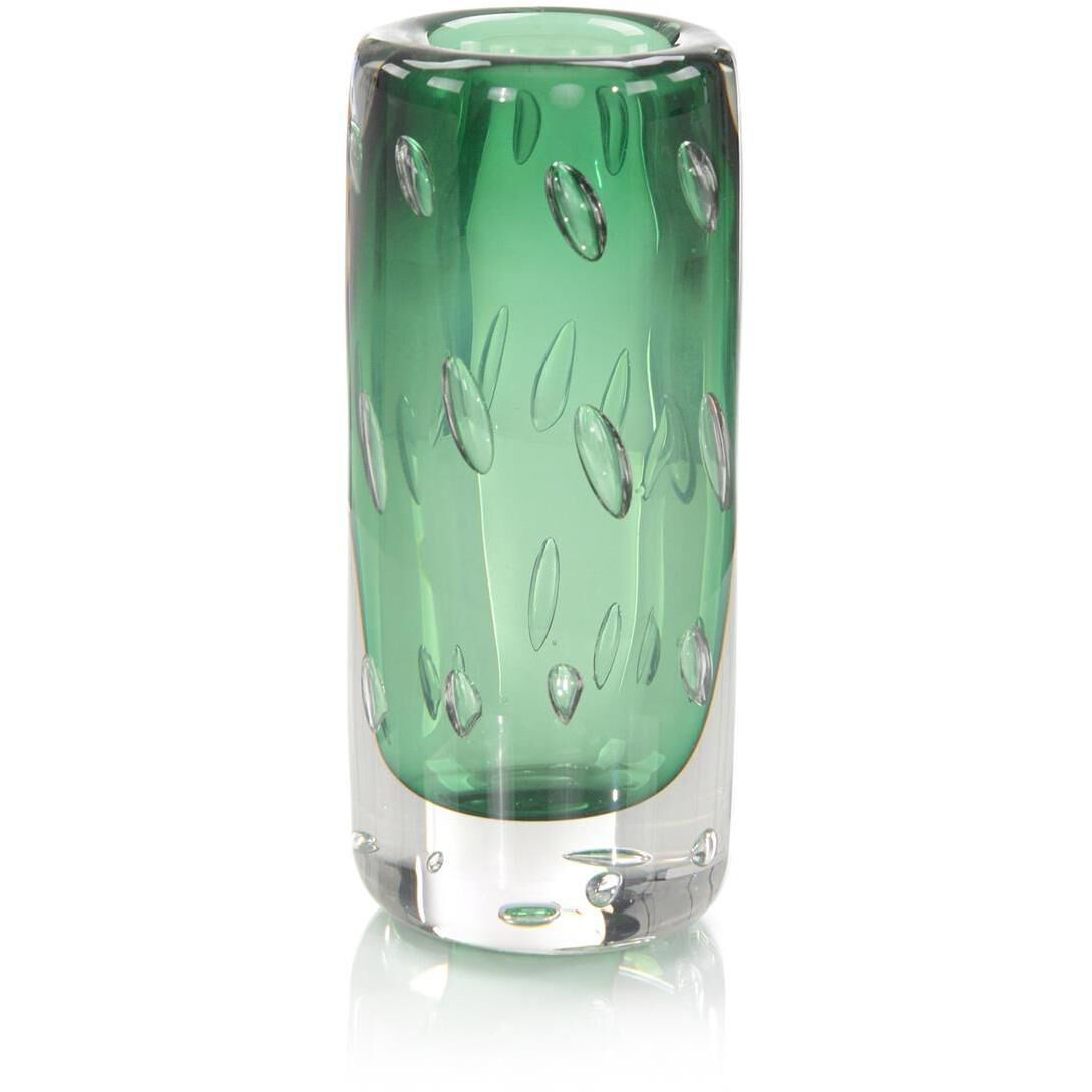 Handblown 11 X 5 inch Vase 