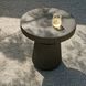 Boyden 22 inch Black Outdoor End Table