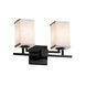 Textile LED 16 inch Dark Bronze Bath Bar Wall Light