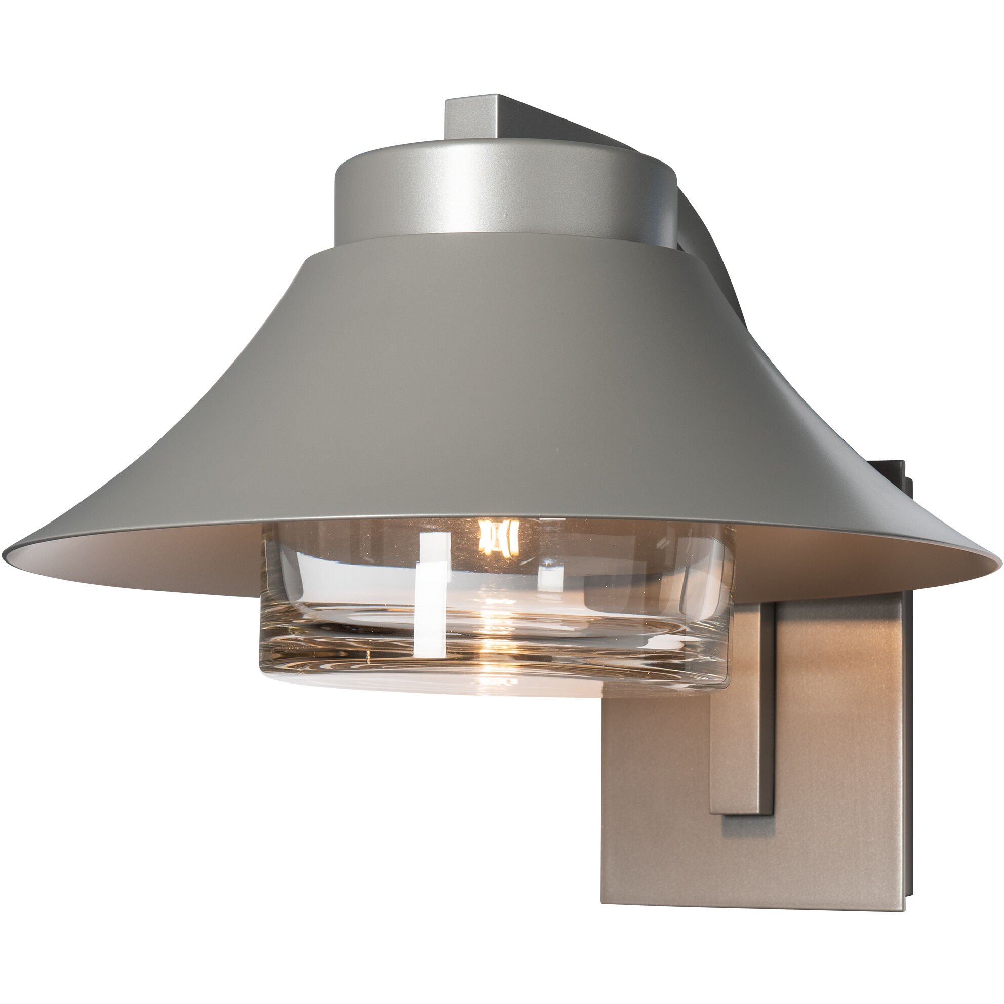 Stowe 1 Light 12.8 inch Coastal Burnished Steel Outdoor Wall Sconce