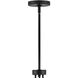 Lazlo LED 38 inch Black Chandelier Ceiling Light