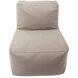 Seascape Sand Outdoor Pouf Chair Cover