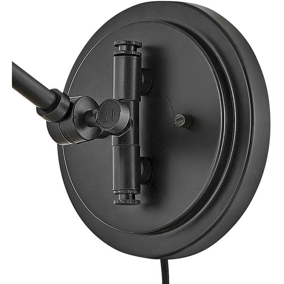 Arti 1 Light 7.75 inch Black Indoor Wall Sconce Wall Light