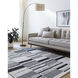 Goteborg 120 X 96 inch Ivory/Black Handmade Rug in 8 x 10