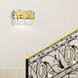 Panache 3 Light 18 inch Medallion Gold Vanity Light Wall Light