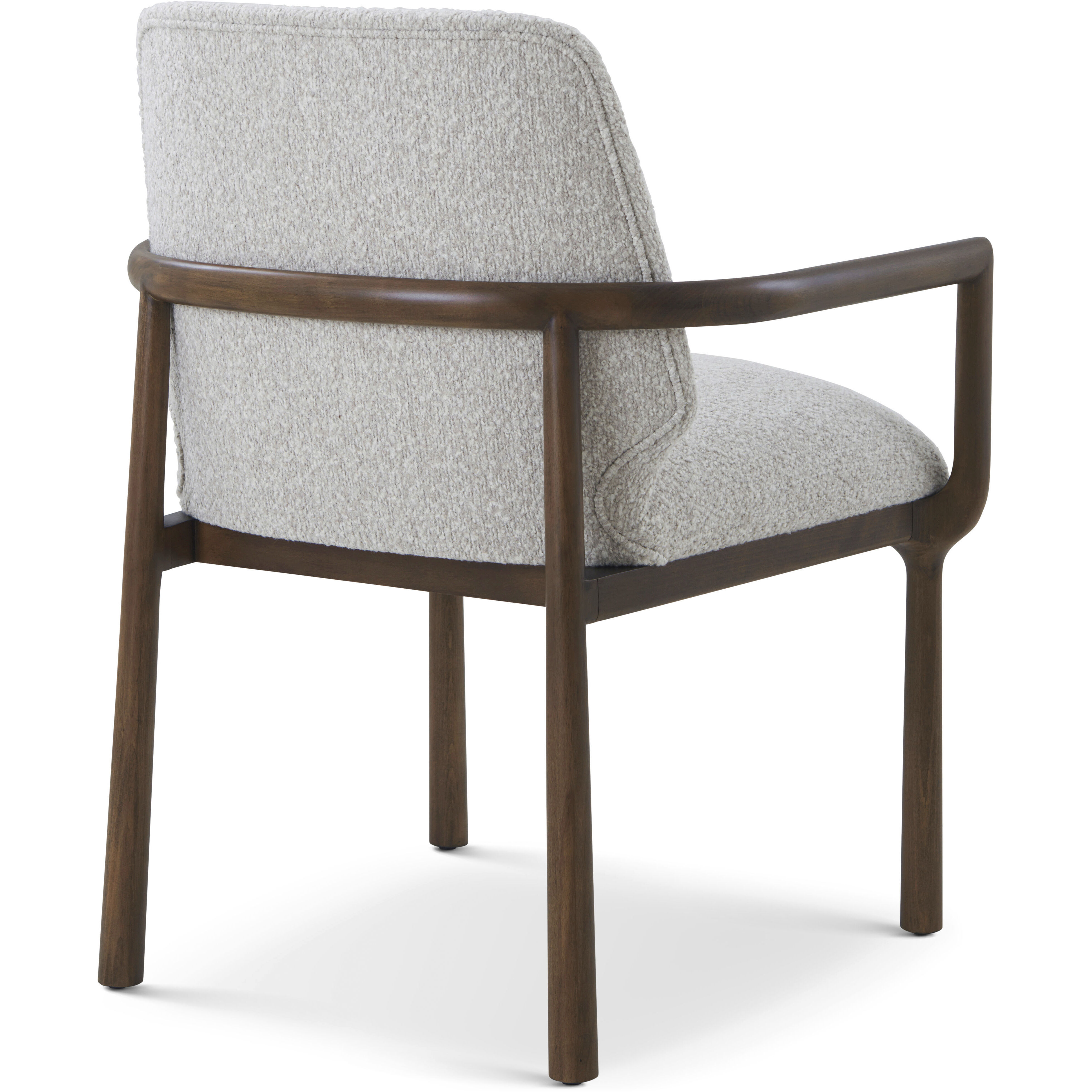 Urbane Campfire Dining Chair, Wooden, Upholstered