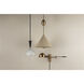 Payson 1 Light 12 inch Patina Brass/Soft Black Pendant Ceiling Light