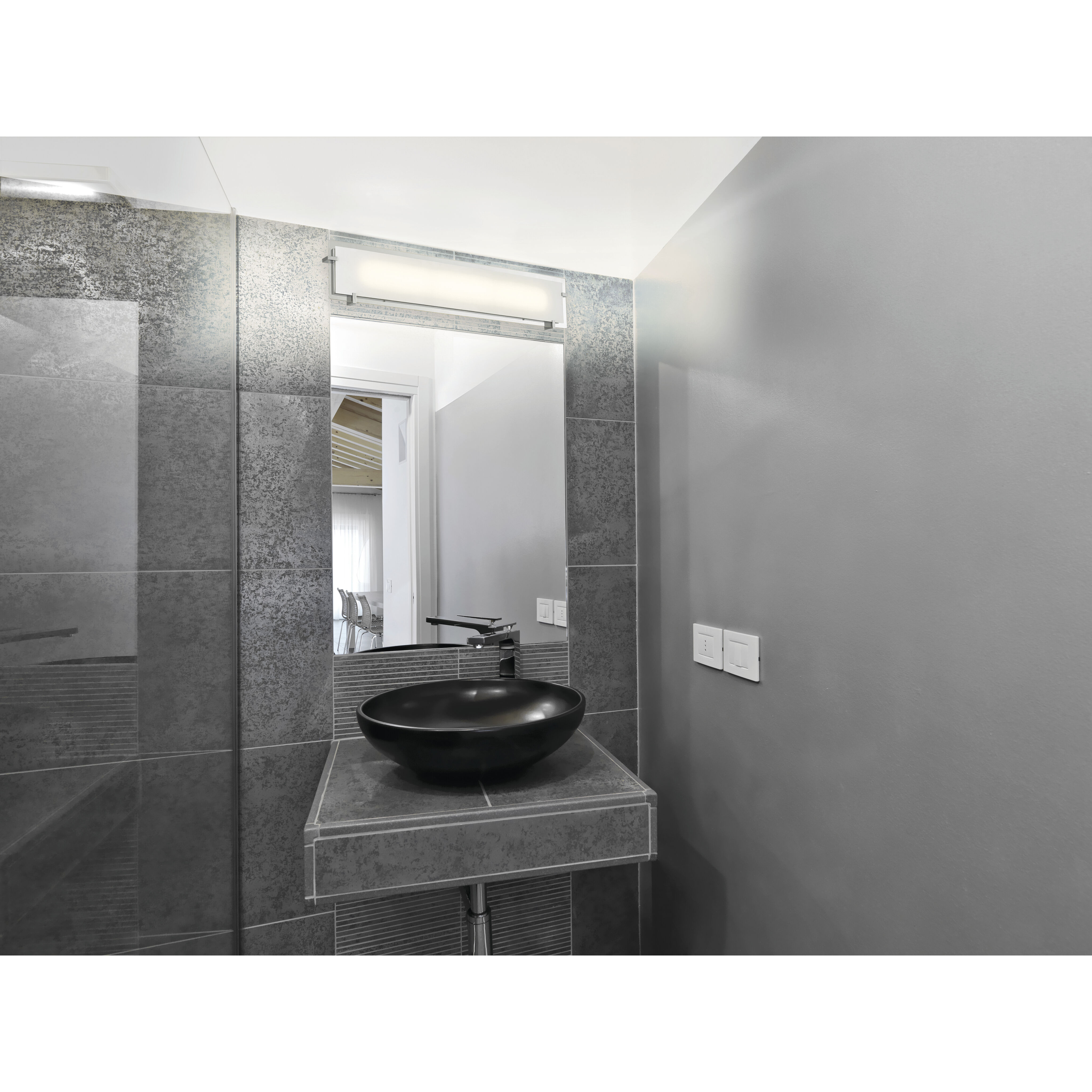 Matrix LED 30 inch Chrome Bath Vanity Light Wall Light