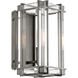 Langen Square 1 Light 5 inch Antique Nickel Bath Light Wall Light