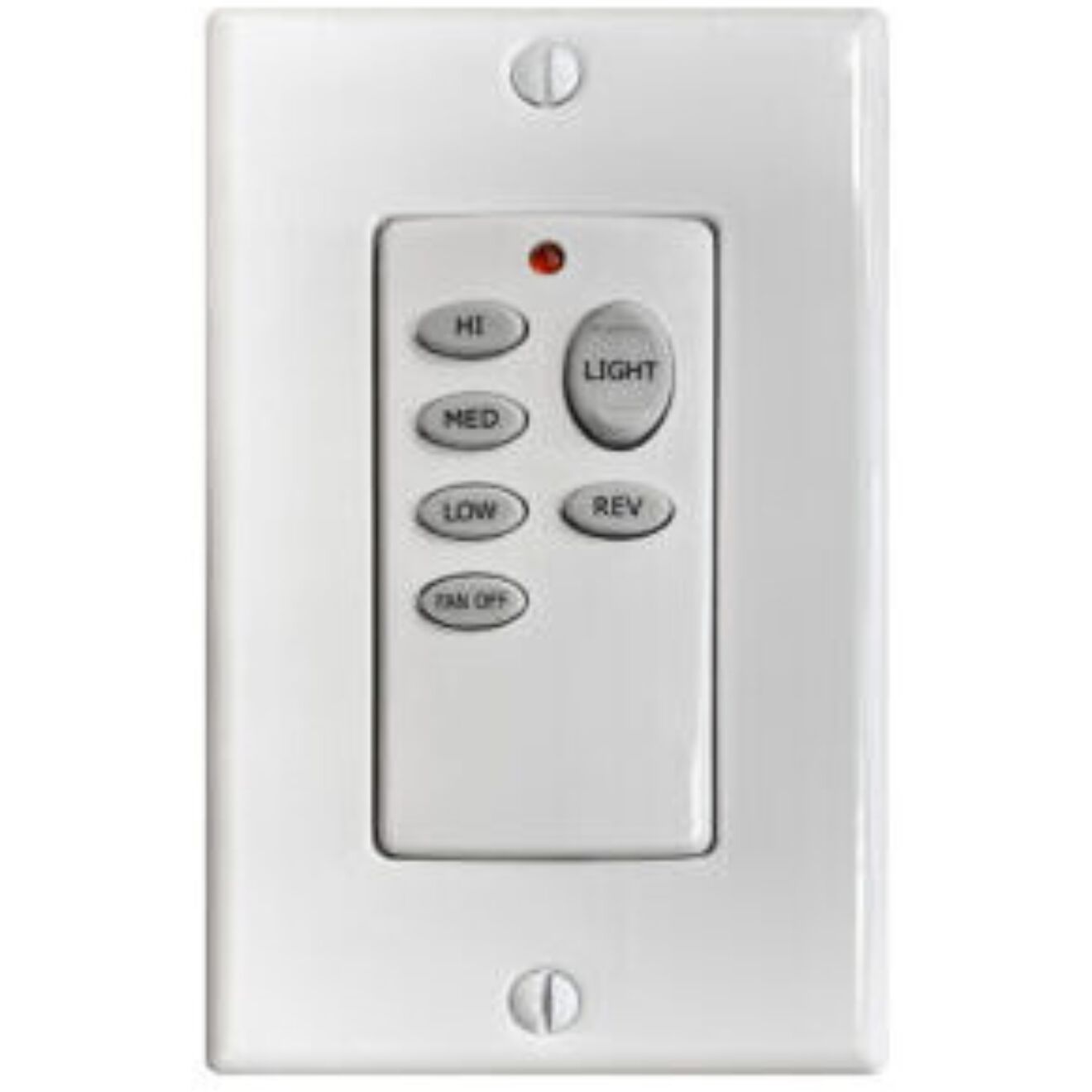 Atlas Black Fan Wall Control