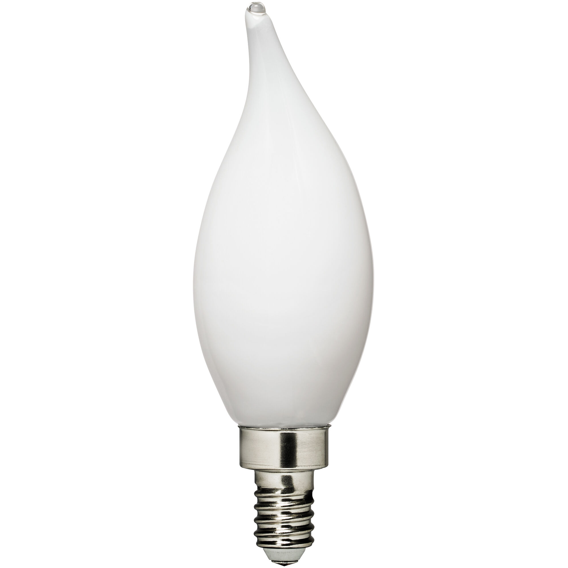 Branded Lamps LED F - Flame Tip C - E12 Candelabra 4.00 watt 120 3000K Light Bulb
