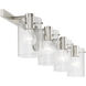 Munich 4 Light 36 inch Brushed Nickel Vanity Sconce Wall Light
