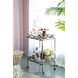 Anita Nickel Bar Cart
