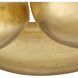 Theo 13 Light 54.5 inch Gold Leaf Flush Mount Ceiling Light