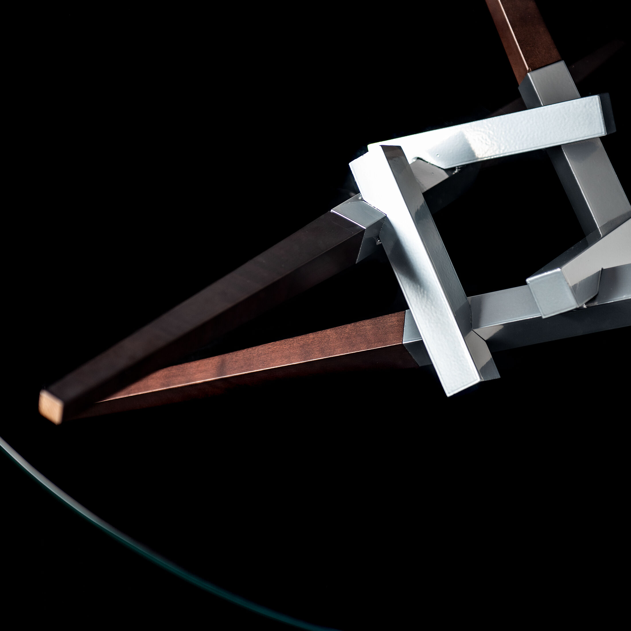 Crux 36 inch Sterling Coffee Table