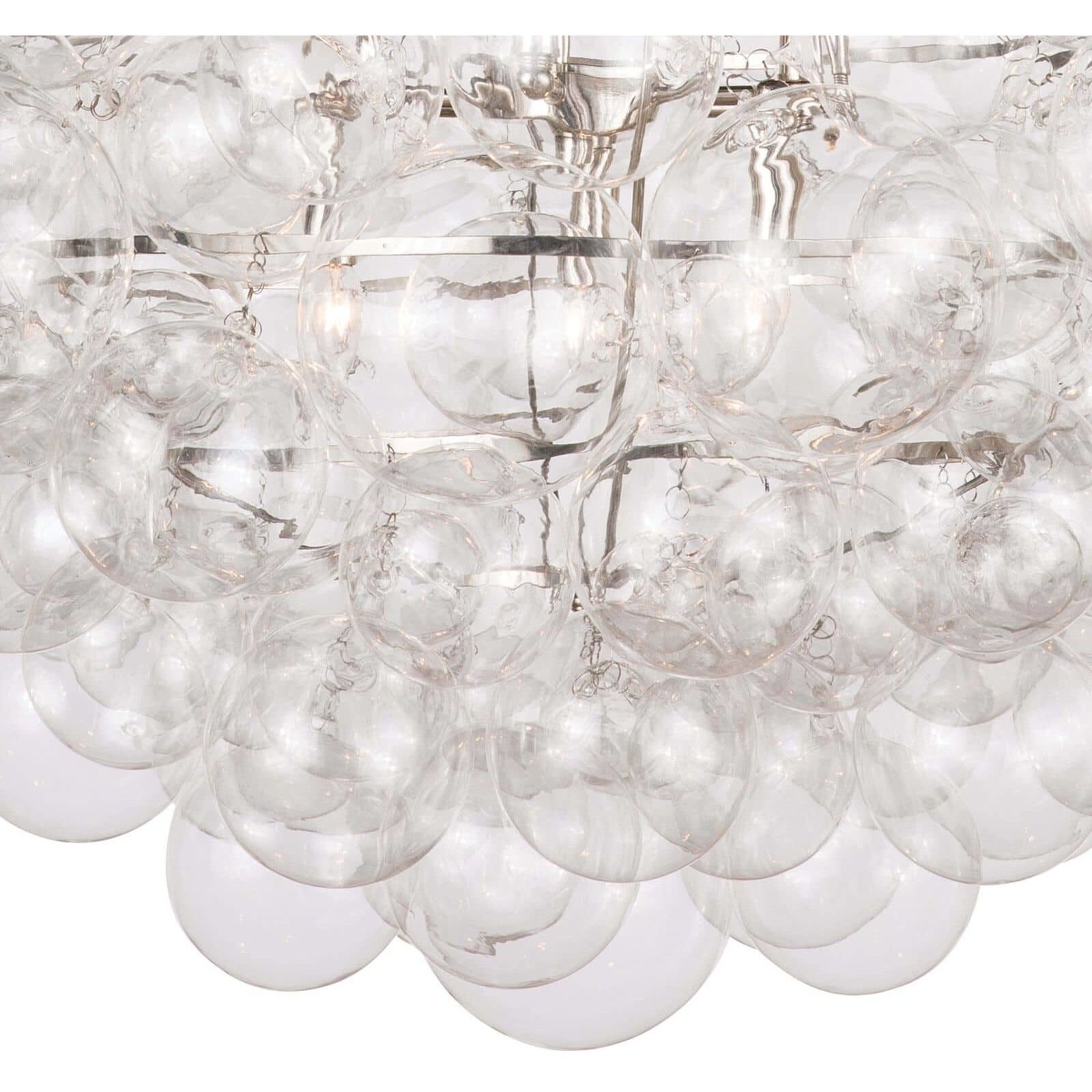 Nimbus 6 Light 34 inch Clear Chandelier Ceiling Light