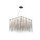 Fountain Ave. LED 24 inch Chrome Chandelier Ceiling Light