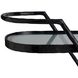 Nakoa 34 inch Black Bar Cart