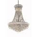 Primo 14 Light 24 inch Chrome Dining Chandelier Ceiling Light in Royal Cut