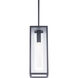 Cambridge 1 Light 5.5 inch Black Outdoor Pendant