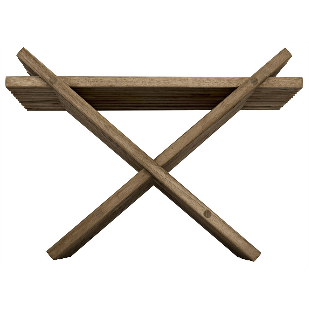 Dede 18.5 inch Clear Coat Semi-Gloss Stool