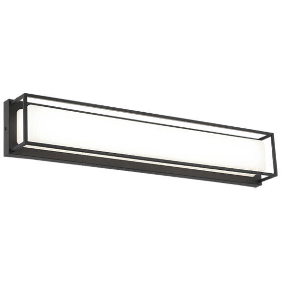 Thornstone LED 24.38 inch Matte Black Wall Sconce Wall Light