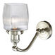 Franklin Restoration Colton 1 Light 6 inch Brushed Satin Nickel Sconce Wall Light, Franklin Restoration