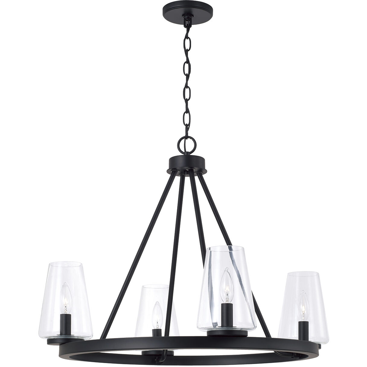 Aaron 4 Light 28.00 inch Chandelier