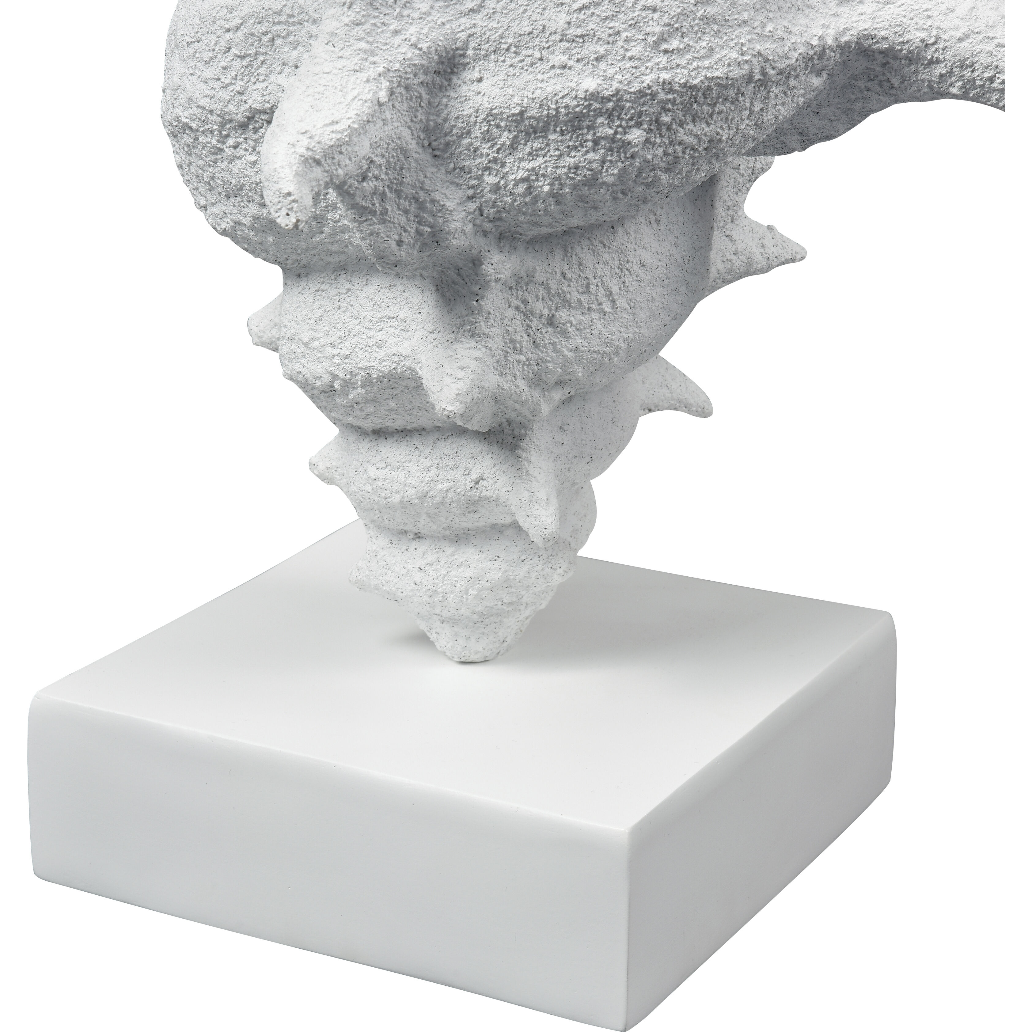 Tigertail Textured White Shell