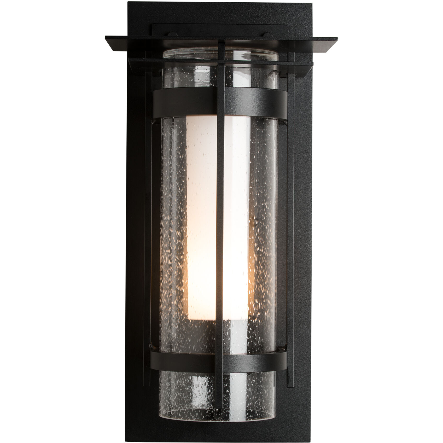 Torch 1 Light 16.2 inch Coastal Black Outdoor Sconce