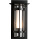 Torch 1 Light 16.2 inch Coastal Black Outdoor Sconce