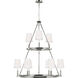 Sean Lavin Lismore 9 Light 37.38 inch Polished Nickel Chandelier Ceiling Light