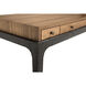 Memphis 64 X 28 inch Dark Walnut and Black Walnut Desk